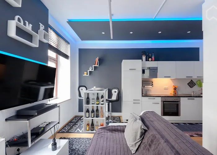 Iz21 Downtown Close To Arena Apartman Lipcse